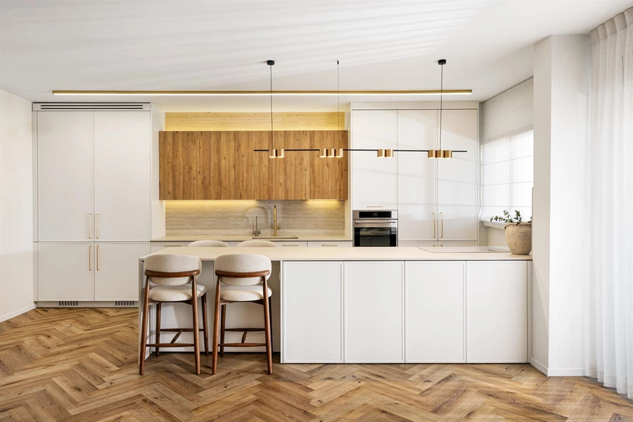 מעצבת פנים: נירית ואקס | צלם: נדב פקט | ארונות דלקוב