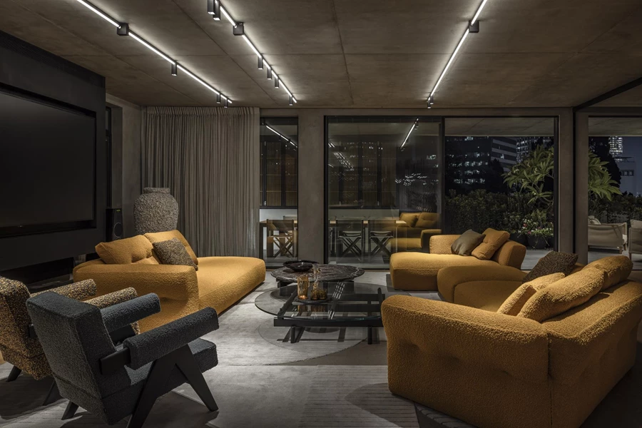 פנטהאוז תל אביבי עם שיק אירופאי