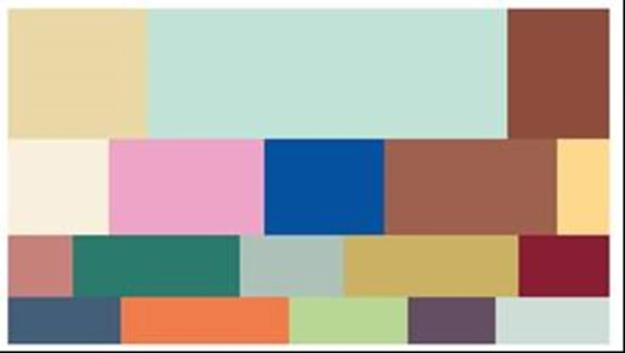 פלטת הצבעים של הטרנדים של Heimtextile ל 24/25