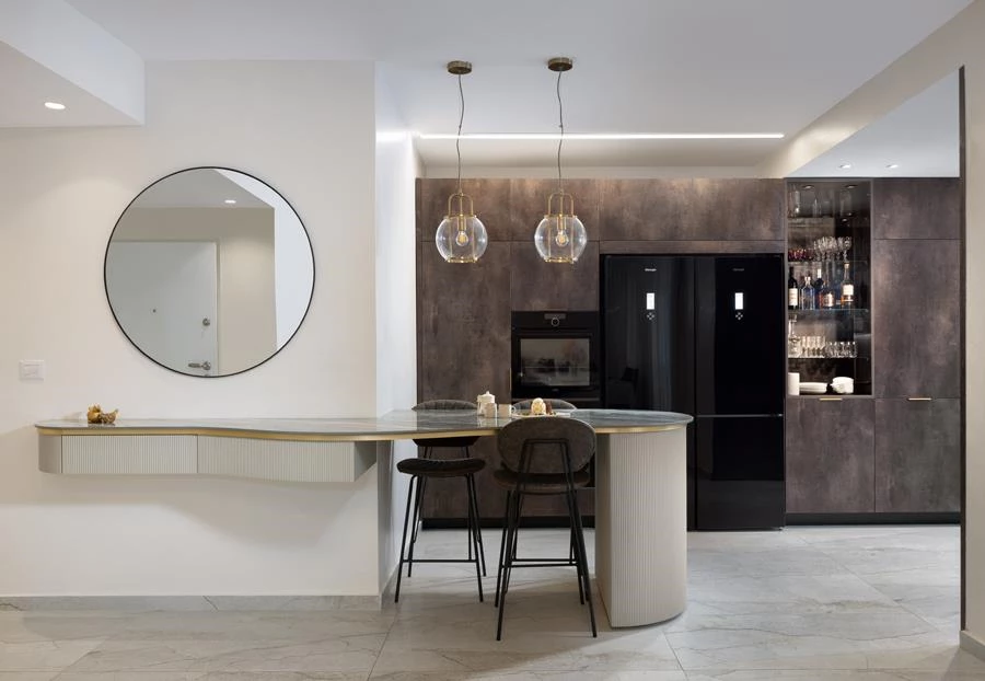 עיצוב יעל ברוכים צלם  יצחרק אבוחצירא באדיבות נאנו מטבחים