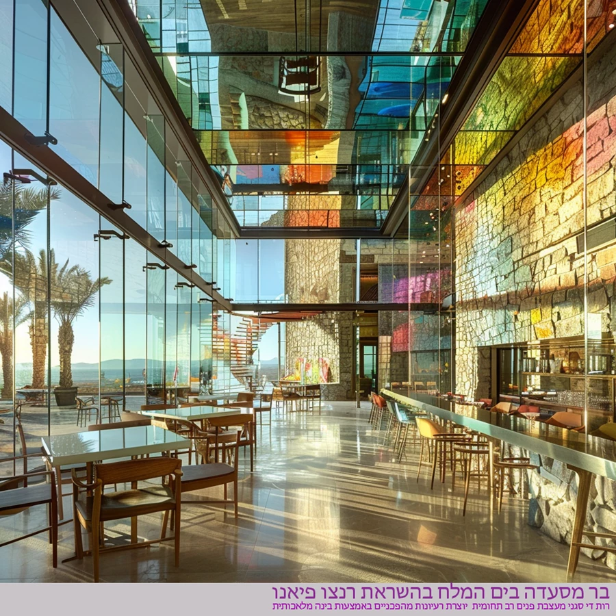 עיצוב חללים של בית מלון על ידי הבינה המלאכותית בהשראת הארכיטקט ראנצו פיאנו