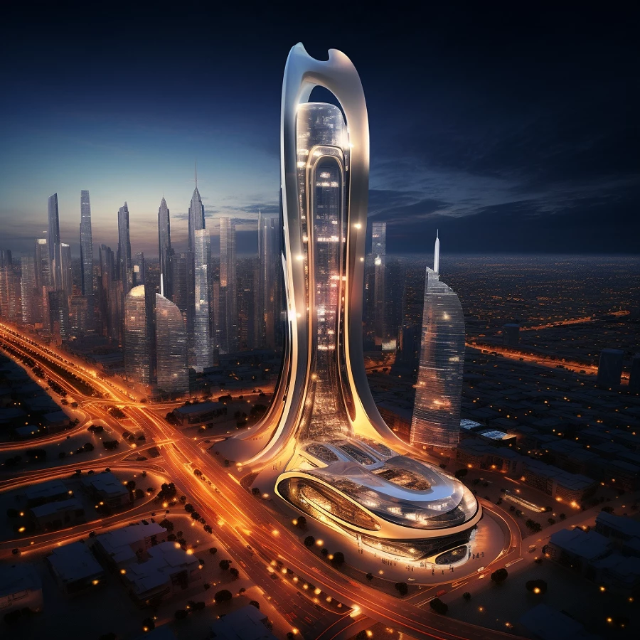 תמונה שנוצרה ב-AI תוך שימוש בשם המותג - מרצדס