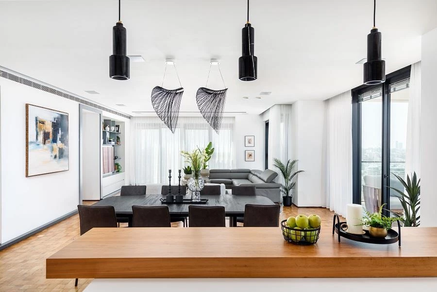 צילום: אורית ארנון | עיצוב פנים: רוני שני פלדשטיין | תאורה : אלפינה תאורה