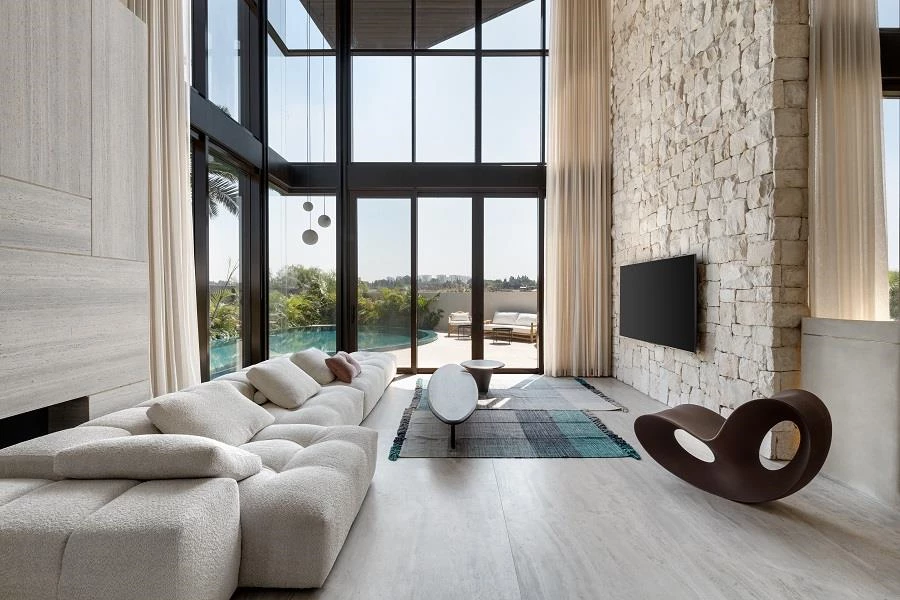 מראה אורגני, מרגש וארכיטקטוני