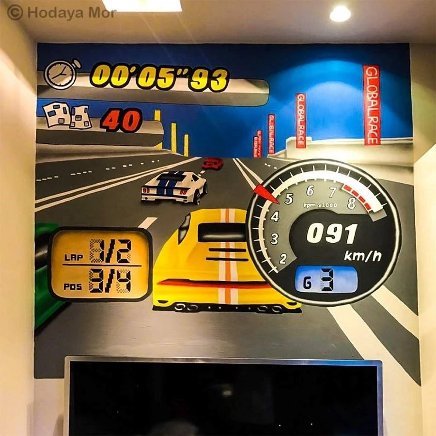 קרדיט תמונה-  MBart ציורי קיר