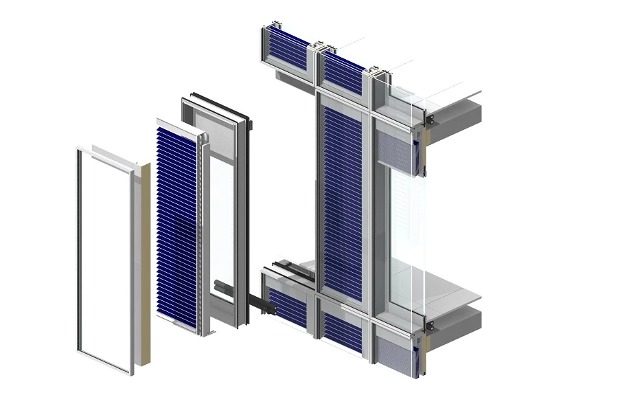 Solar Thermal Venetian Blind Copyright: Priedemann Facade-Lab