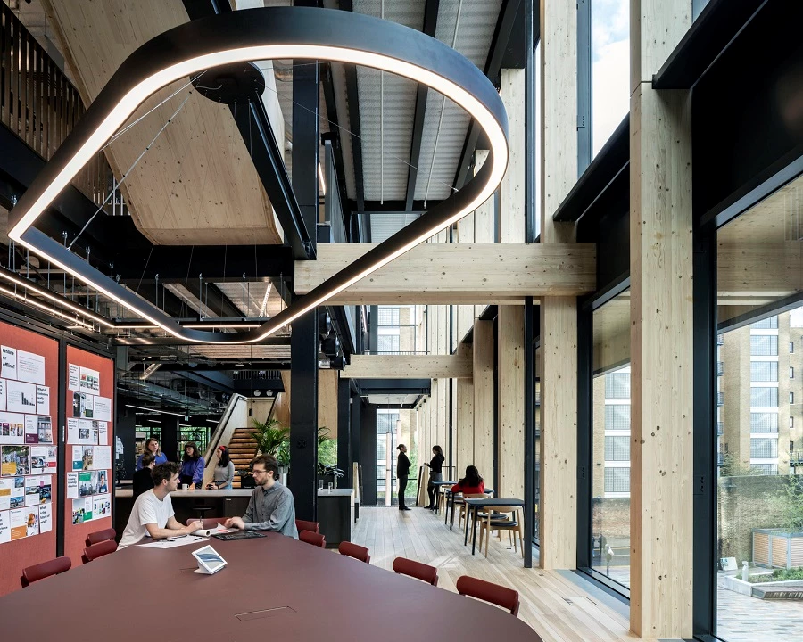 פרויקט GENSLER EUROPEAN HQ. צילום: Johan Dehlin