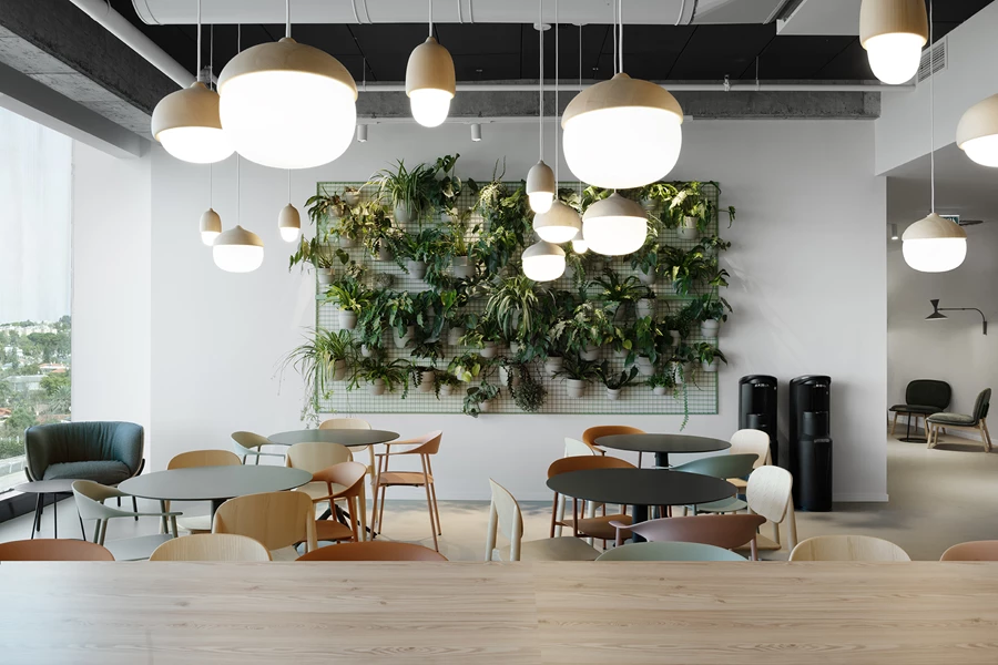 שם הפרויקט: משרדי ASTRA ZENIKA. עיצוב: Gindi Studio מעצבות אחראיות: סיון אניב ולירון רוט. צילום: גדעון לוין.