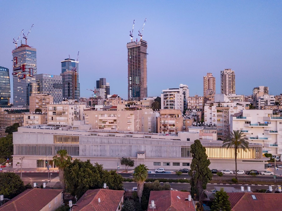 מוזיאון רמת גן לאמנות ישראלית | אפרת-קובלסקי אדריכלים | אדריכל אחראי : אבינועם שרון | צלם: תומר אפלבאום