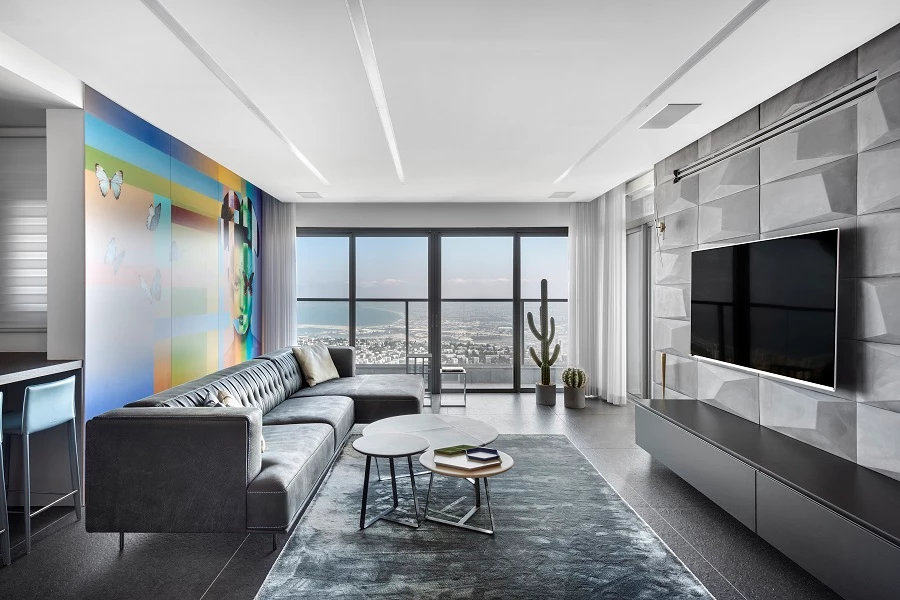 דירה בחיפה. עיצוב: הילית קרש | צילום: עודד סמדר