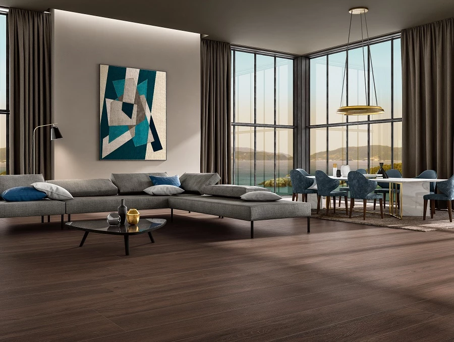 ריצוף דמוי פרקט, אריחי 6 מ