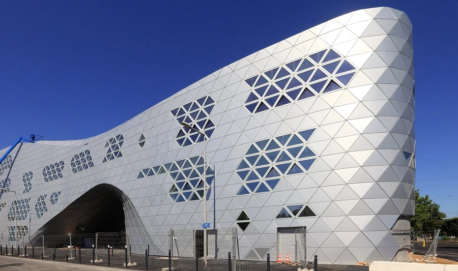 פרוייקט בית ספר לתיירות על בעיר מונפלייה,  צרפת. מסימיליאנו ודוריאן פוקסס אדריכלים.