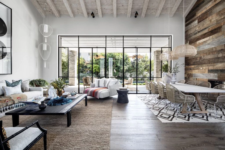 עיצוב פנים תכנון ואדריכלות: שרה ונירית פרנקל | צילום: איתי בנית