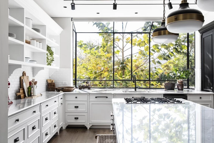 עיצוב פנים תכנון ואדריכלות: שרה ונירית פרנקל | צילום: איתי בנית