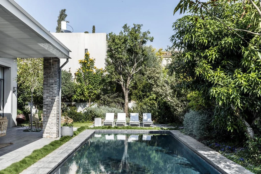 עיצוב פנים תכנון ואדריכלות: שרה ונירית פרנקל | צילום: איתי בנית