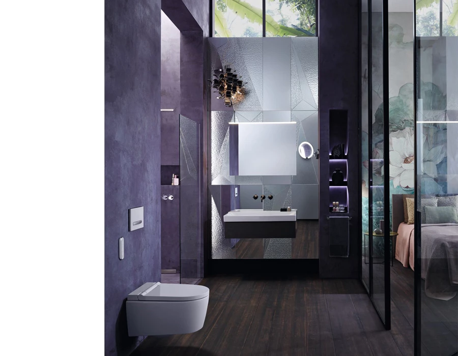 אסלה שוטפת: עם היופי בא הניקיון