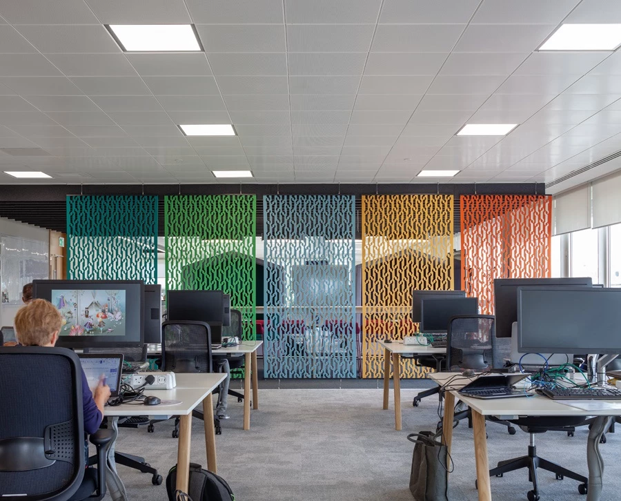 Autex - בידוד אקוסטי כאלמנט פונקציונלי עיצובי