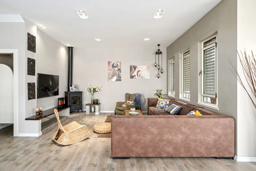 מבית פתוח בסגנון עכשווי, לבית אירופאי חמים וכפרי