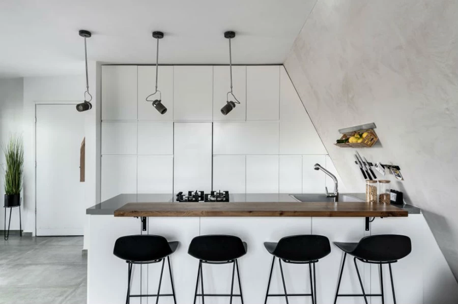 עיצוב בשתי קומות- דופלקס במתחם נגה