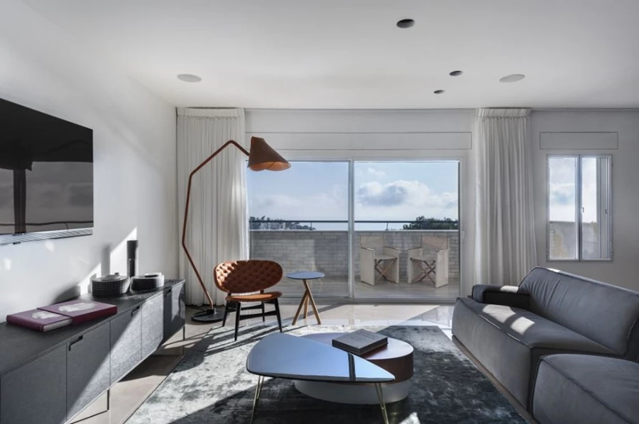 נוף אינסוף - עיצוב דירה במרומי הכרמל