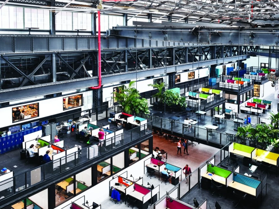 new lab - חממה טכנולוגית עתידנית על הריסות מספנה ישנה