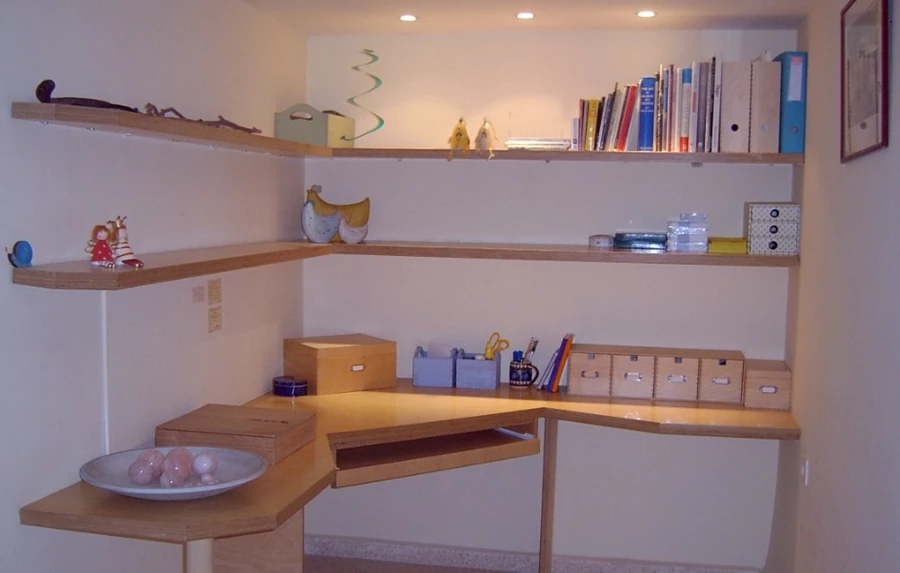 פינת העבודה אחרי