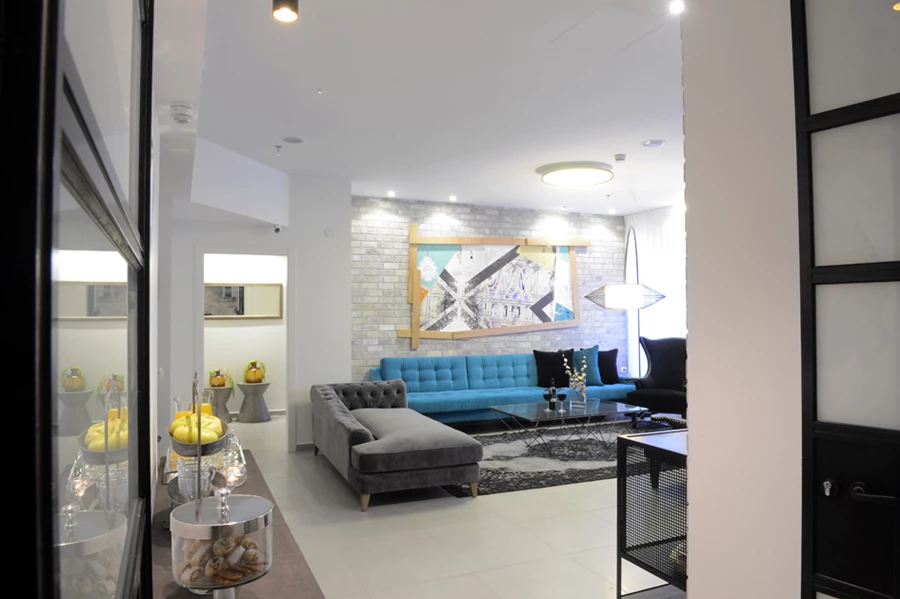 החלל המרכזי- שילוב בין רטרו לקלאסי