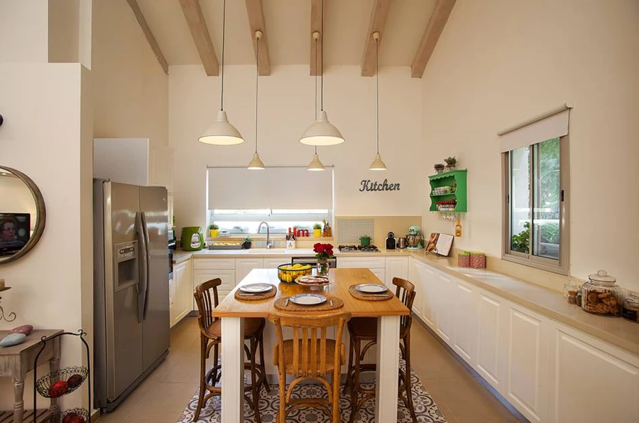 המטבח מותאם לצורכי המשפחה