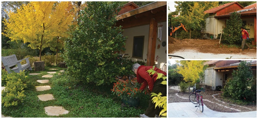 פינת ישיבה קטנה - תהליך ותוצאה.