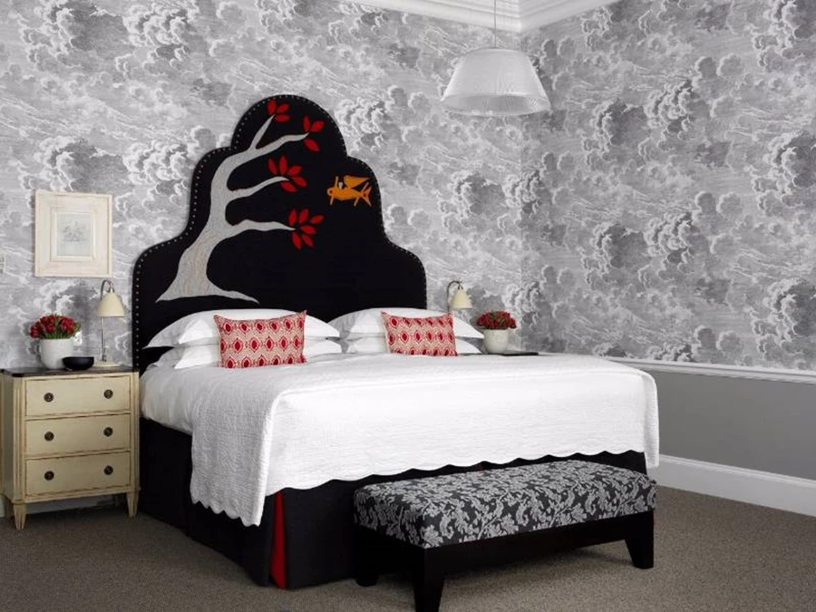 עיצוב חדר טיפוסי מבין שלל החדרים  המעוצבים באופן שונה. Photo credit: Simon Brown