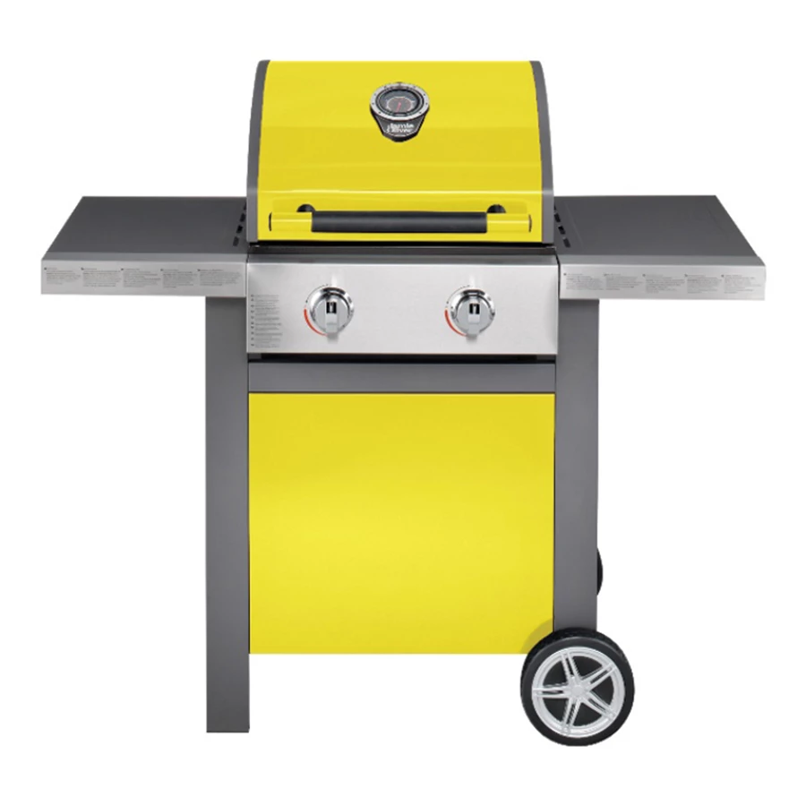 מגוון של גרילי גז של המותג