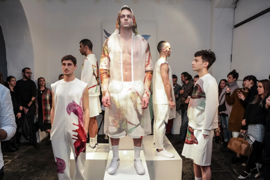 Ted Barr for Label2 Fashion Show Milan