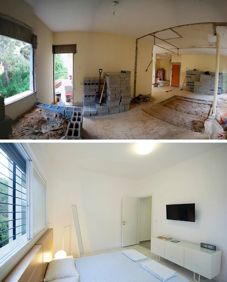 לפני אחרי - בתמונת ה