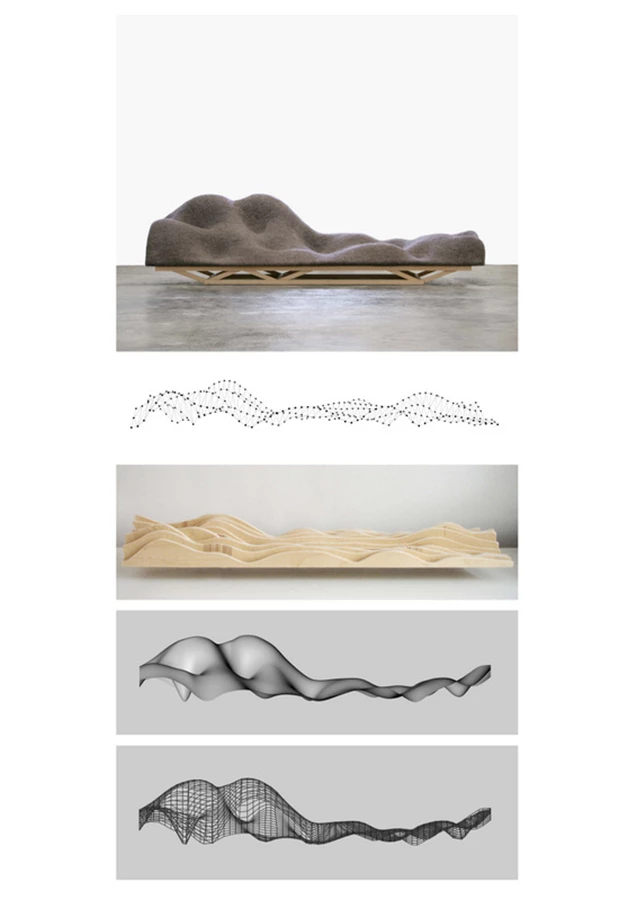 Brain Wave Sofa - Lucas Masson