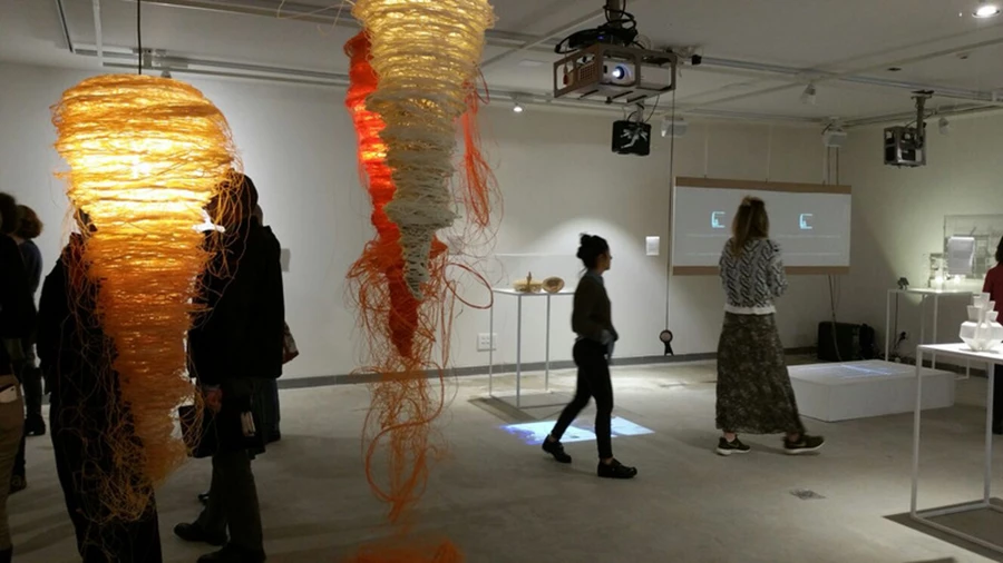 מבט מהתערוכה צילום ארן רובינשטיין