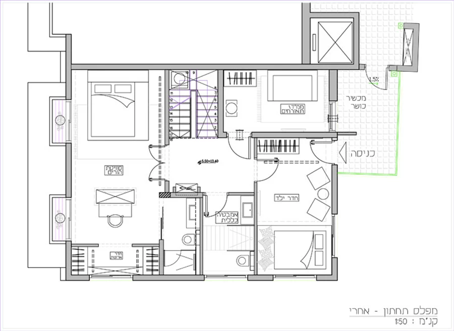 מפלס תחתון - אחרי השיפוץ