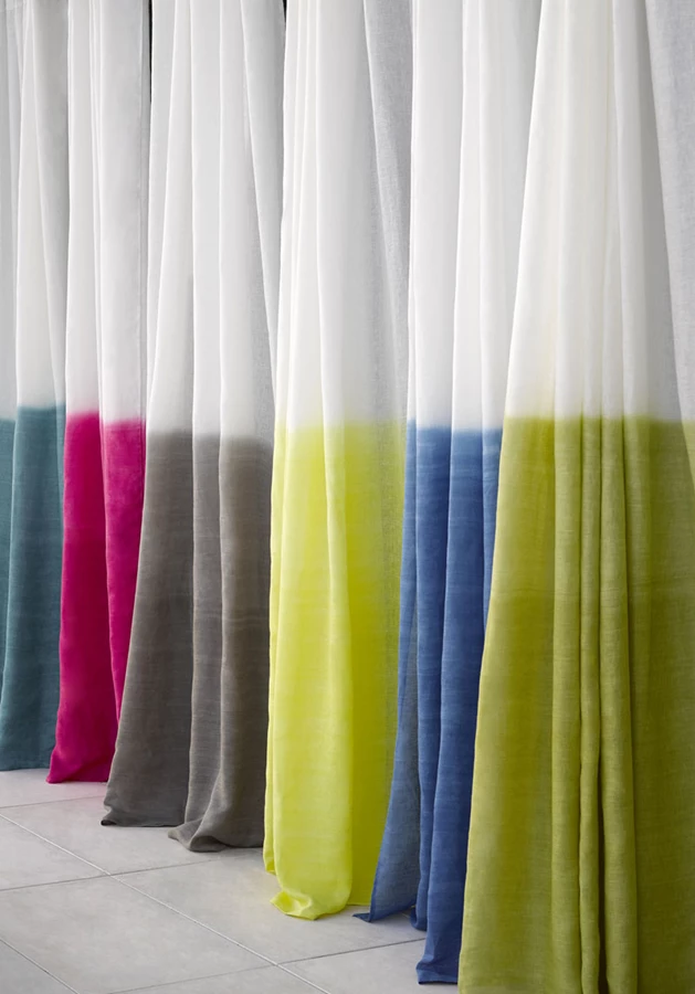 בדי וילון מקולקציית קיץ של בית העיצוב הספרדי