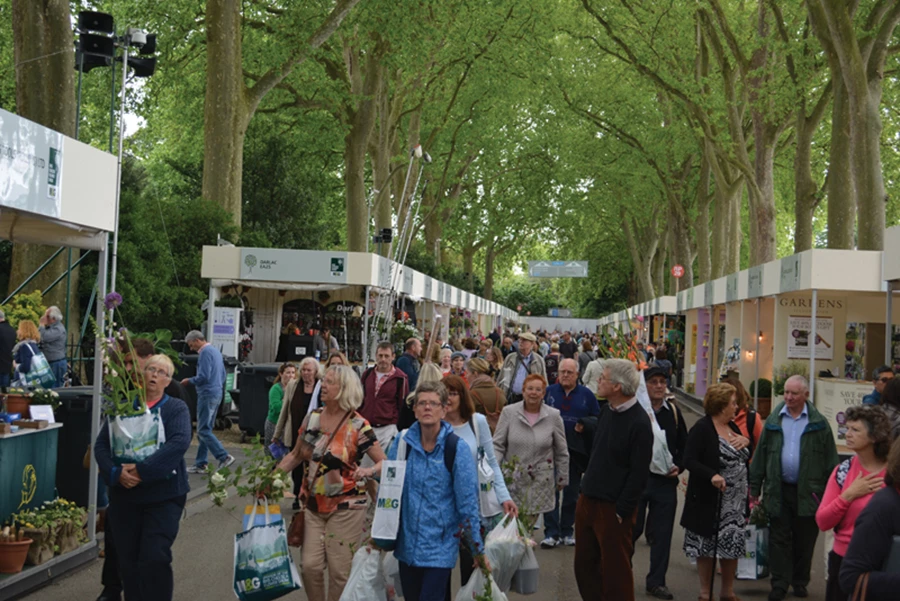 אף אחד לא יוצא בידיים ריקות מתערוכת הפרחים.