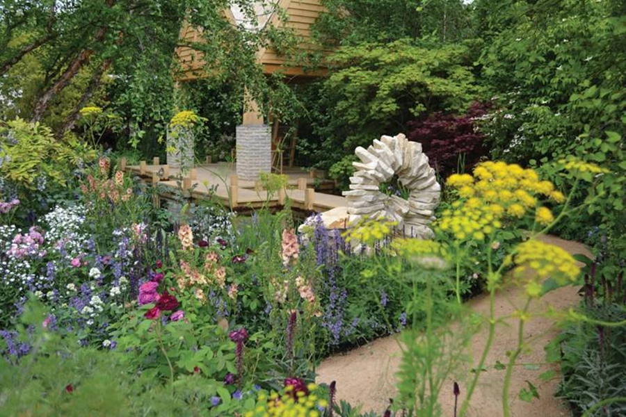 The Retreat, Jo Thompson, תערוכת פרחים בצ