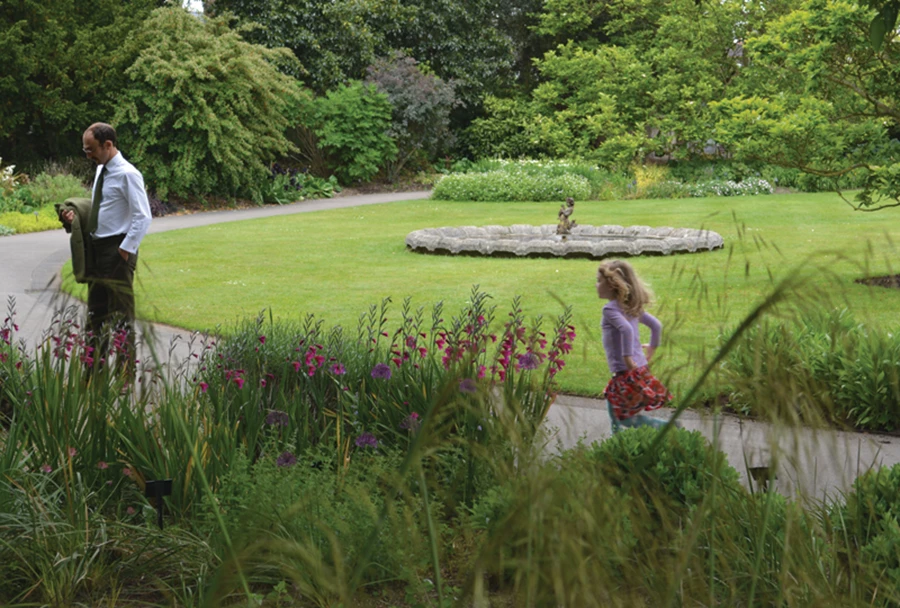 בילוי שגרתי בגן הבוטני.