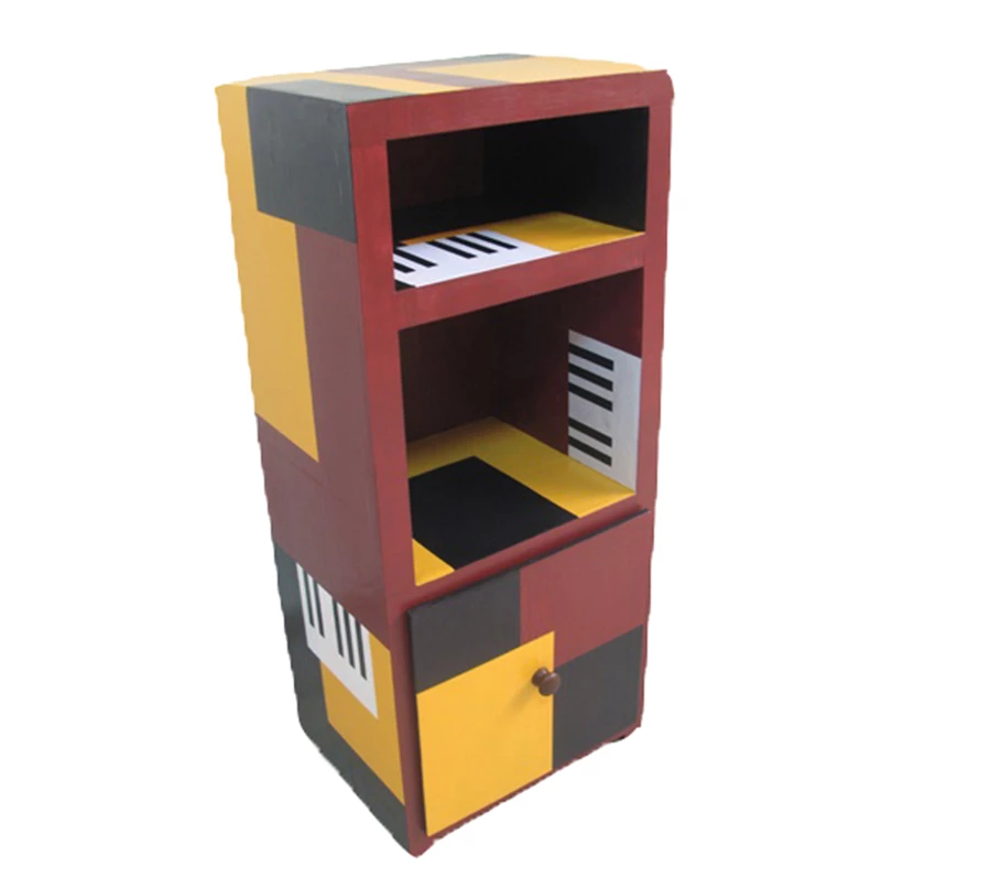 ארונית לפסנתרן בהזמנה מיוחדת | מיקי הורוביץ – אמנות קרטון ונייר