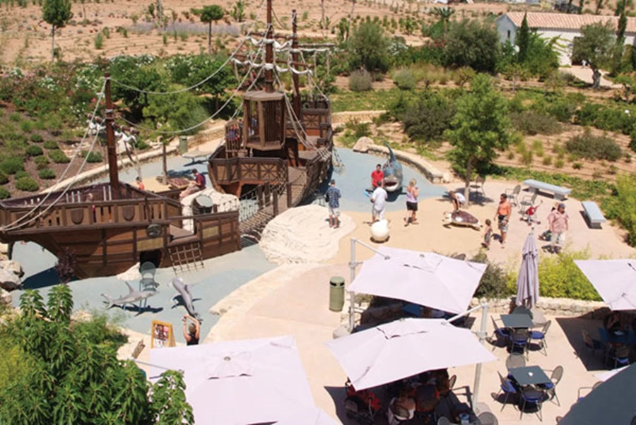 חווית עולם המים- חוויה כלל חושית, מגרש המשחקים כפנטזיה של ה