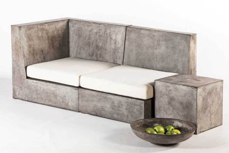 ריהוט גן מבטון בעיצוב עכשווי | קנה קש.