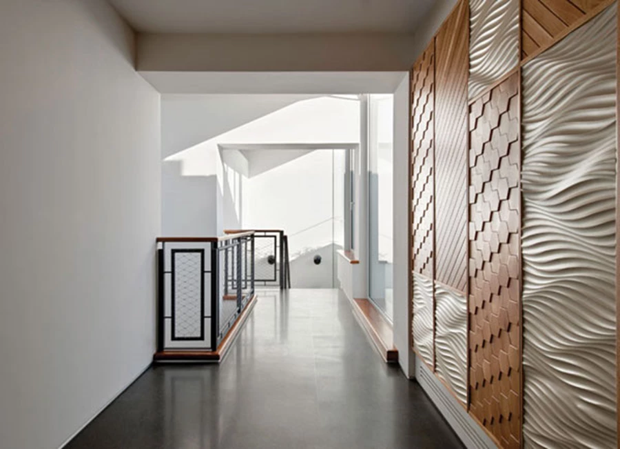 חלל המבואה לחדרים ש