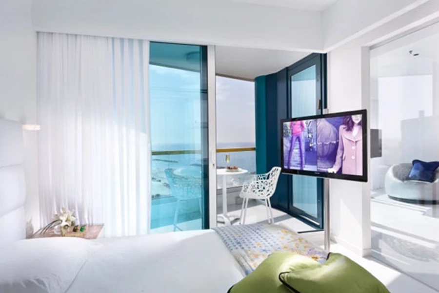 תכנון ועיצוב אדריכלי לסוויטה במגדל אוקינוס הרצליה פיתוח | צילום: אלעד גונן | מעצב פנים - איתמר לוי