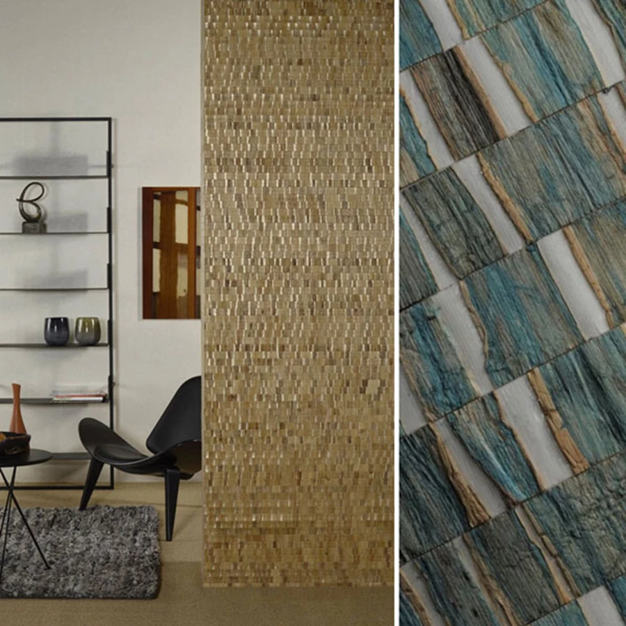 קולקציה ראשונה מסוגה של חיפויי קיר משולבים עם פרחי מים, שנוצרה מפרח הנופר - גולדשטיין טפטים