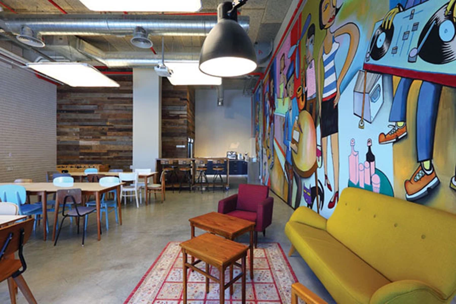 פינת ישיבה בטעם של פעם.