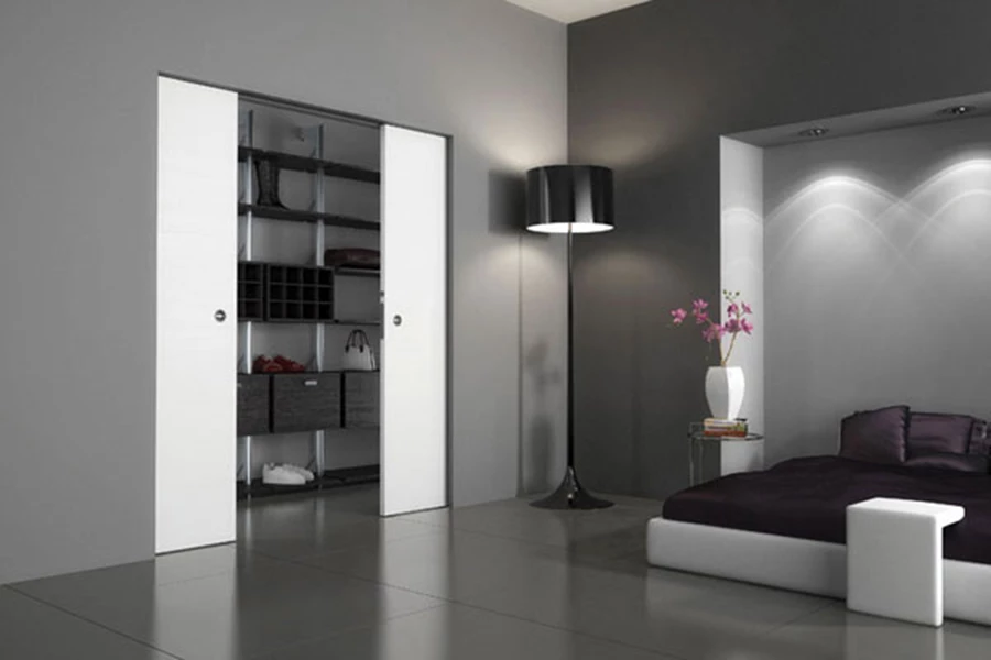 דלת הזזה לכיס נסתר, דגם 