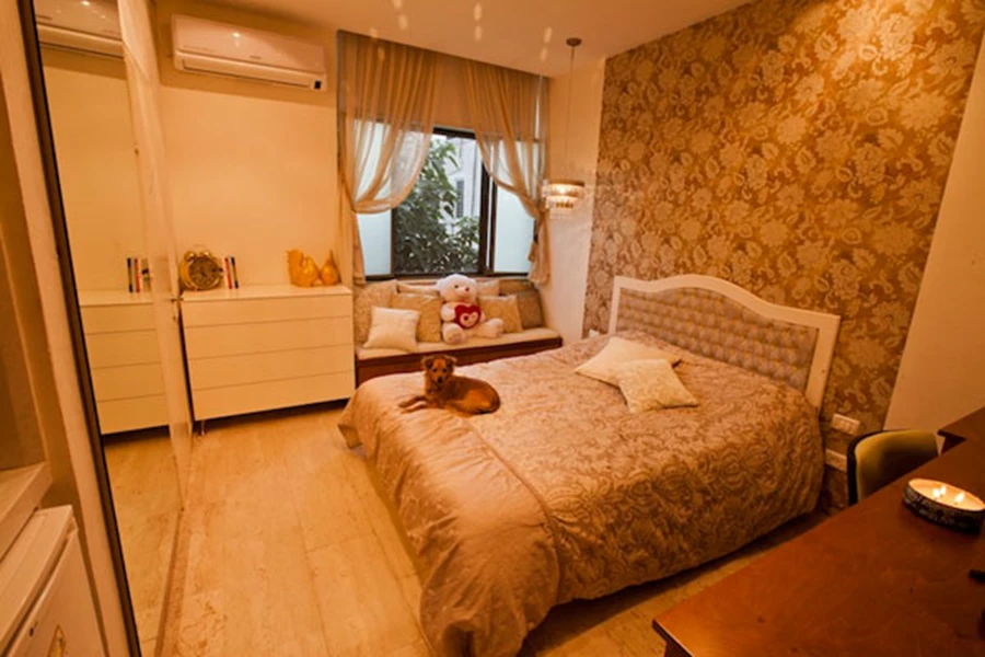 חדר של נערה מתבגרת עיצוב פנים: ברברה ברזין, צילום: גיא הכט