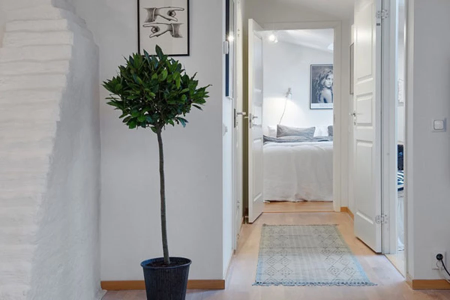 המסדרון המוביל לחדר השינה